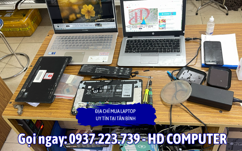Địa chỉ mua laptop uy tín tại Tân Bình
