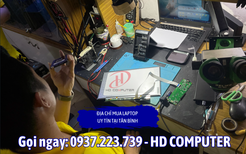 Địa chỉ mua laptop uy tín tại Tân Bình
