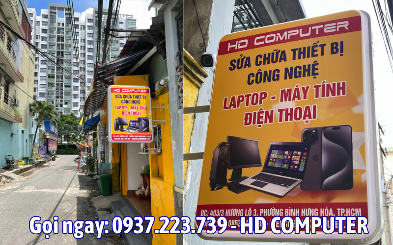 Địa chỉ mua sạc laptop chính hãng tại Bình Tân