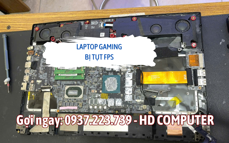 Laptop gaming bị tụt FPS