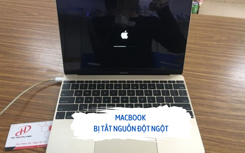 Macbook bị tắt nguồn đột ngột