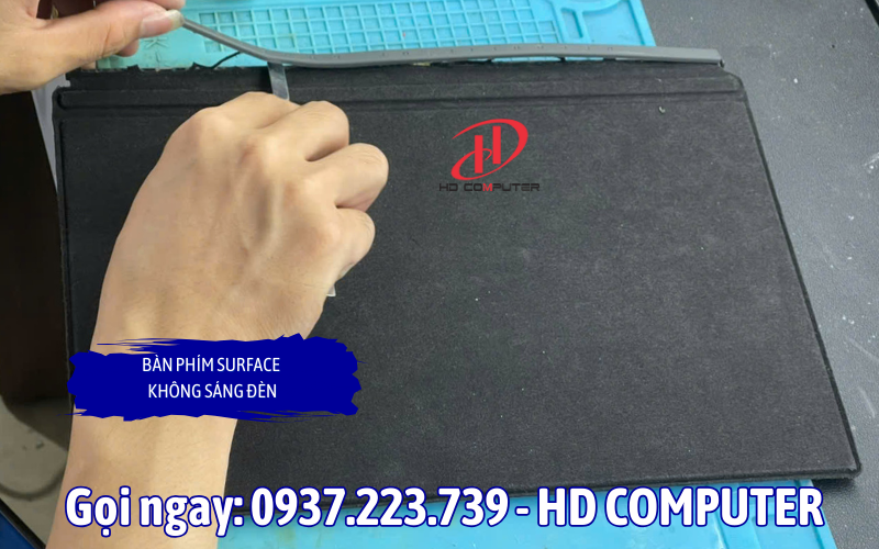 Bàn phím Surface không sáng đèn – Nguyên nhân và cách xử lý