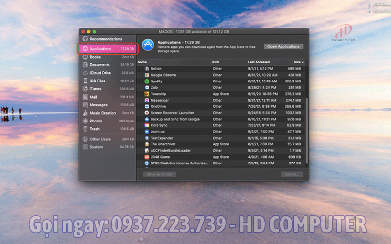 CÁCH DỌN RÁC MACBOOK