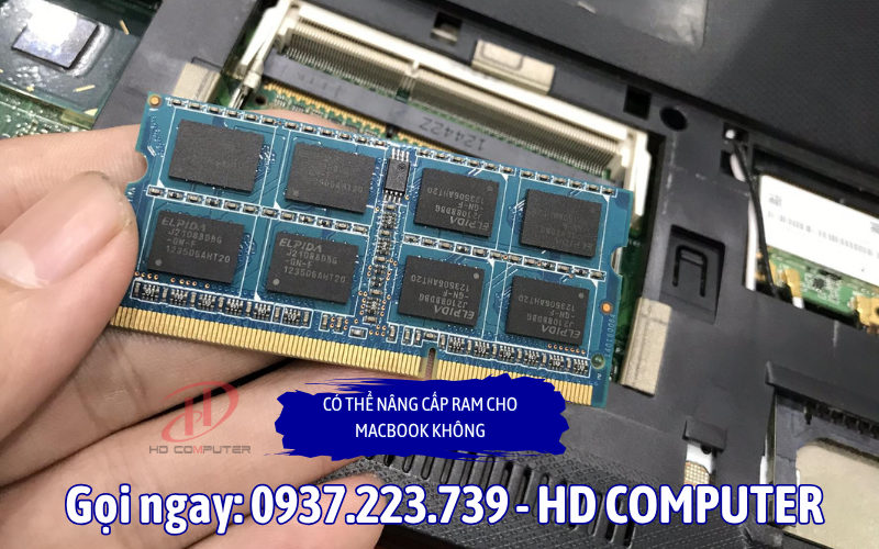 Có thể nâng cấp RAM cho MacBook không