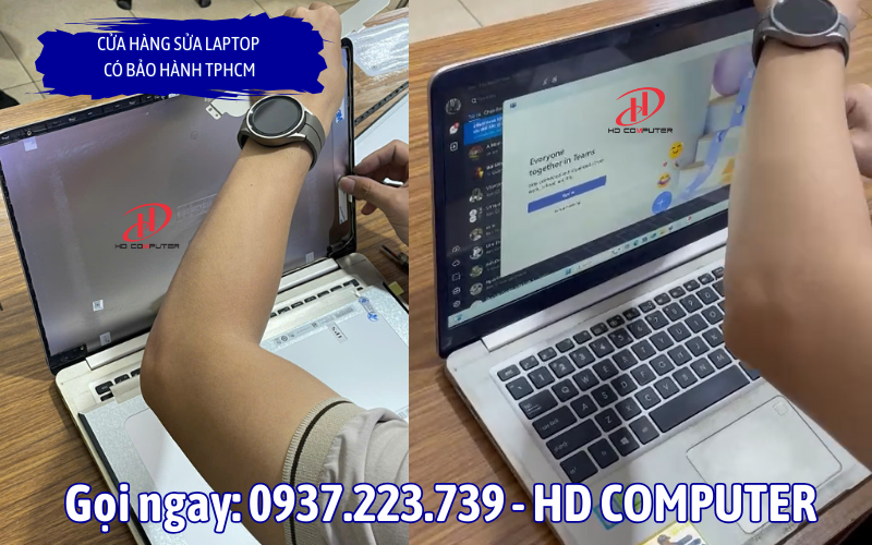Cửa hàng sửa laptop có bảo hành TPHCM