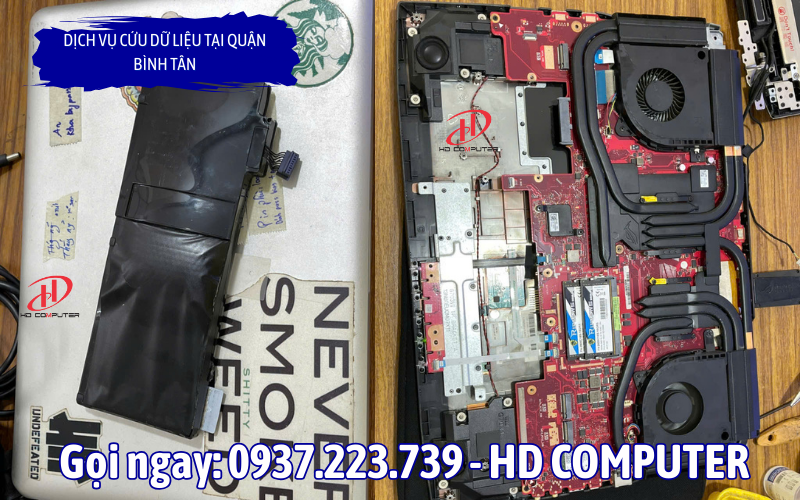 Dịch vụ cứu dữ liệu tại quận Bình Tân
