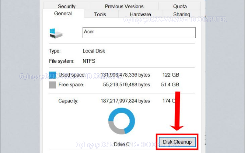 GIẢI PHÓNG DUNG LƯỢNG Ổ C