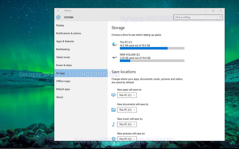 GIẢI PHÓNG DUNG LƯỢNG Ổ C