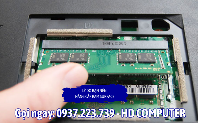 Lý do bạn nên nâng cấp RAM Surface