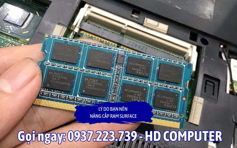 Lý do bạn nên nâng cấp RAM Surface