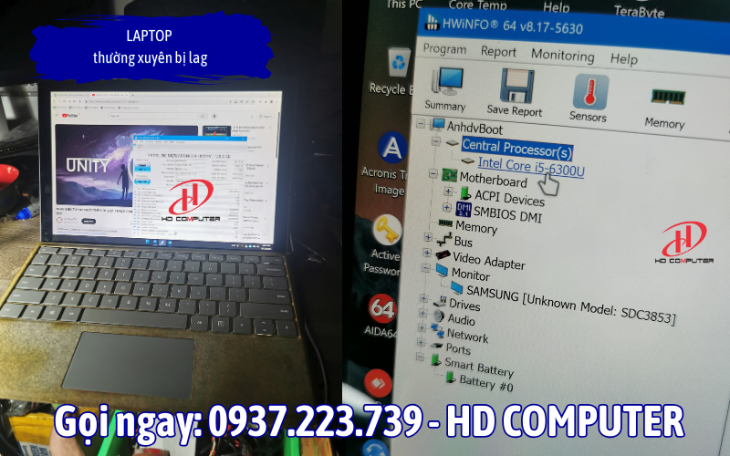 Laptop bị lag