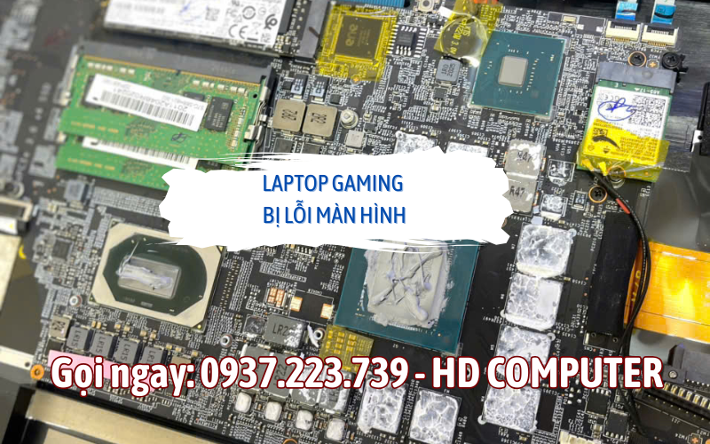 Laptop gaming bị lỗi màn hình