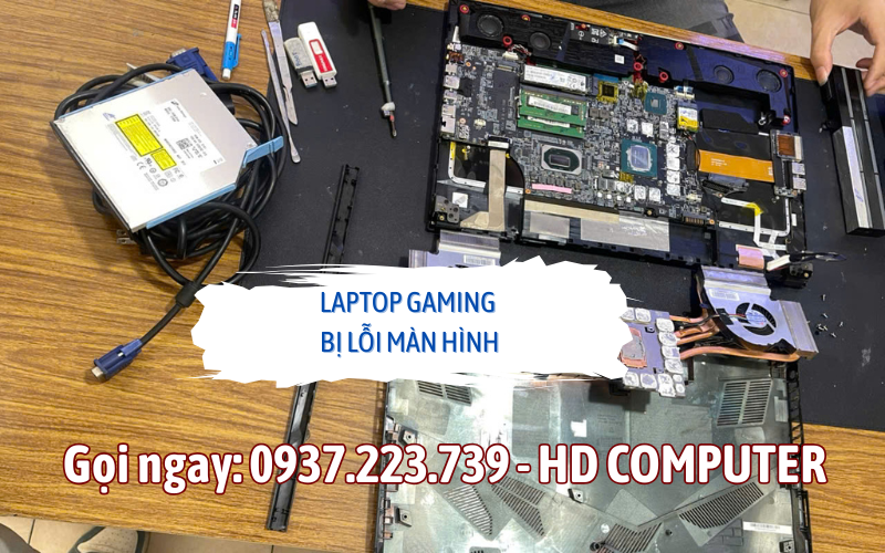 Laptop gaming bị lỗi màn
