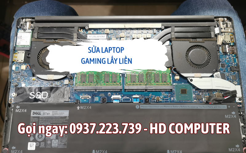Sửa laptop gaming quận Tân Bình