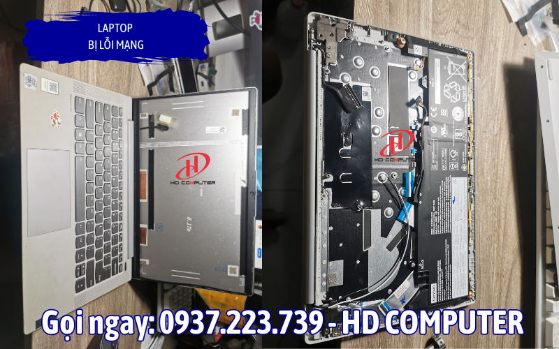 Laptop bị lỗi mạng