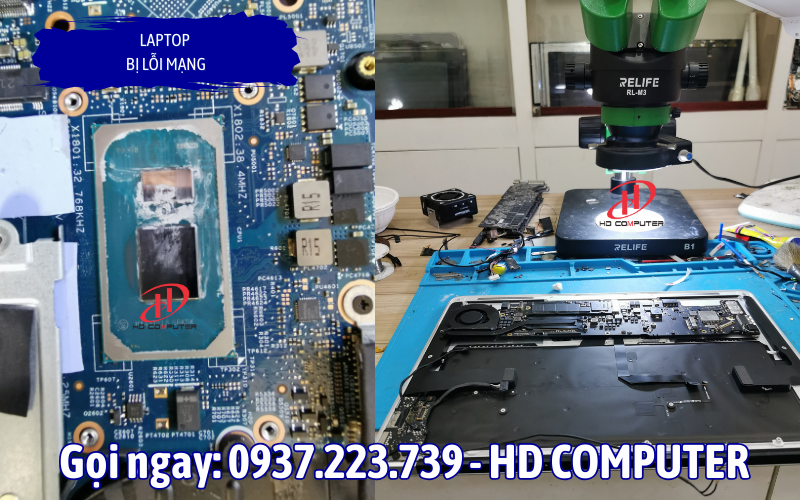 Laptop bị lỗi mạng