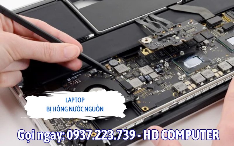Laptop bị hỏng nút nguồn