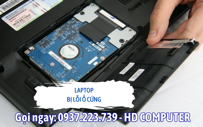 Laptop bị lỗi ổ cứng 