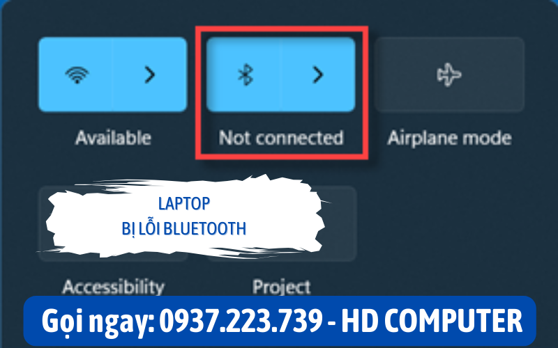 Laptop bị lỗi Bluetooth 