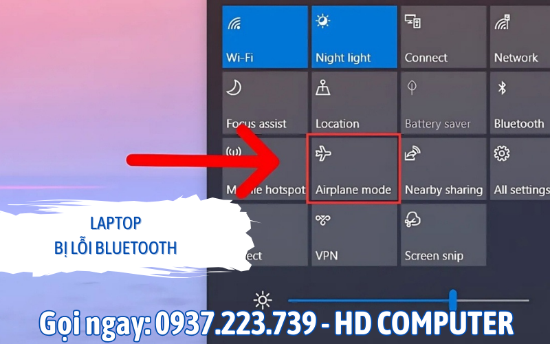 Laptop bị lỗi Bluetooth 