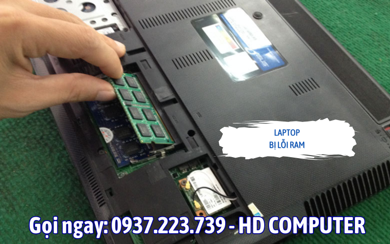 laptop bị lỗi RAM