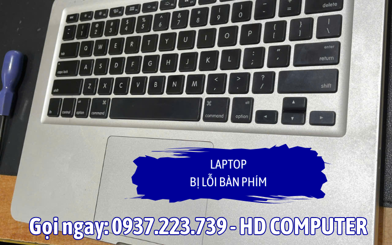 Laptop bị kẹt phím