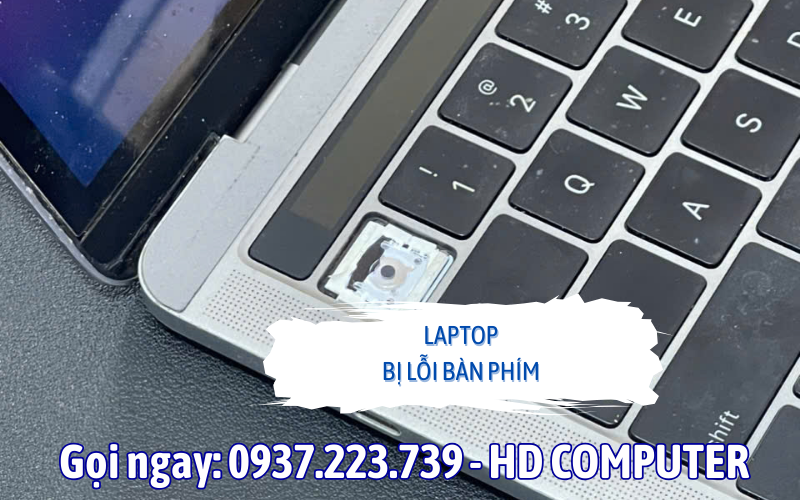 Laptop bị kẹt phím