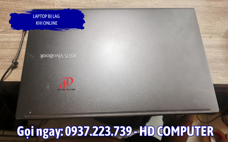 Laptop bị lag khi online 