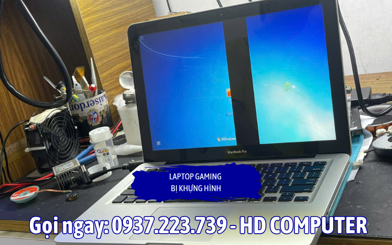 Laptop gaming bị khựng hình