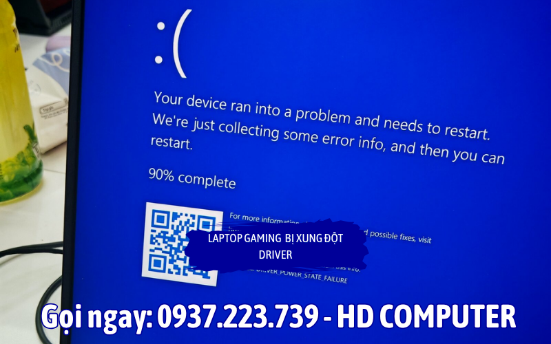 Laptop gaming bị xung đột driver