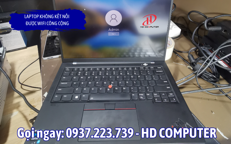 Laptop không kết nối được wifi công cộng