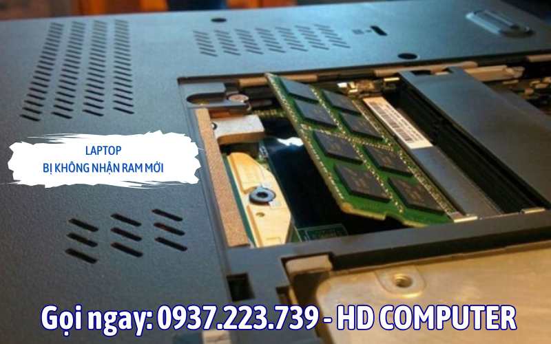 Laptop không nhận RAM mới