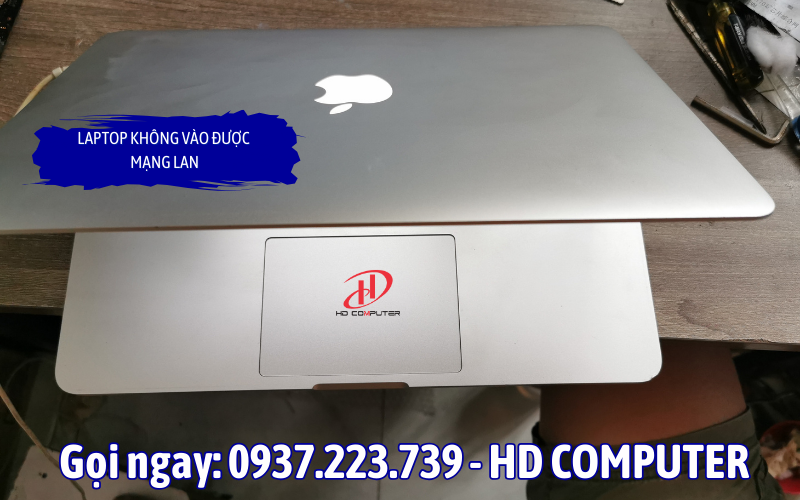 Laptop không vào được mạng LAN