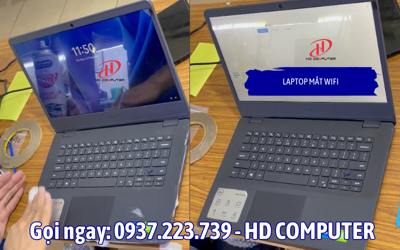 Laptop mất Wifi
