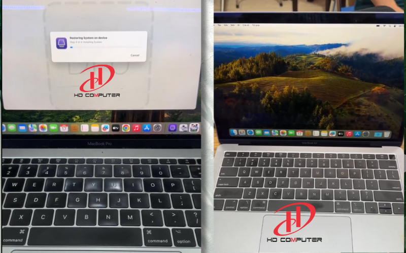 Mở icloud macbook