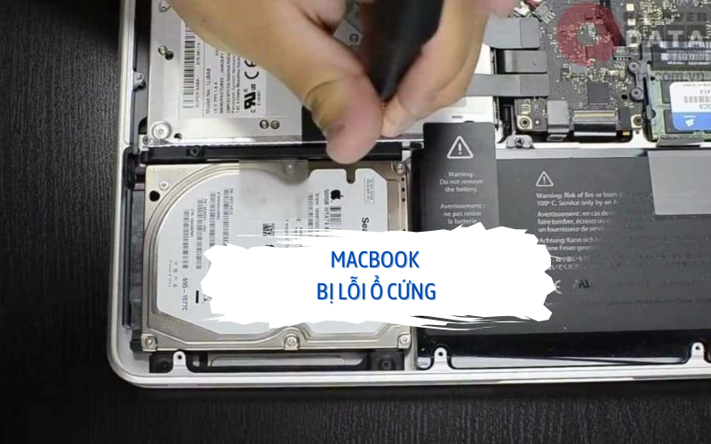 Macbook bị lỗi ổ cứng