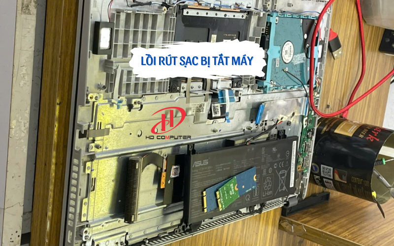 LAPTOP TỰ ĐỘNG TẮT KHI RÚT SẠC - NGUYÊN NHÂN VÀ CÁCH KHẮC PHỤC HIỆU QUẢ