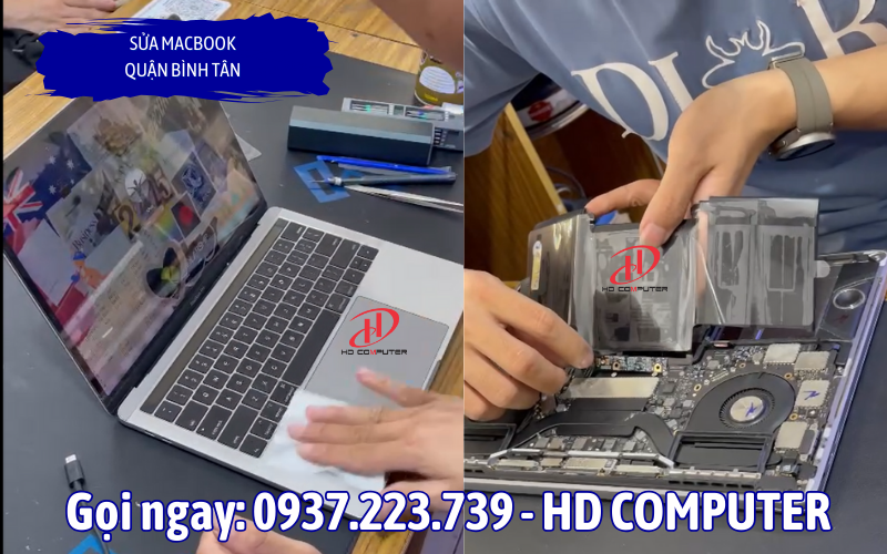 Cửa hàng sửa laptop lấy liền Bình Tân