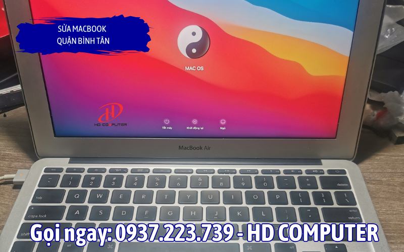 Sửa MacBook quận Bình Tân