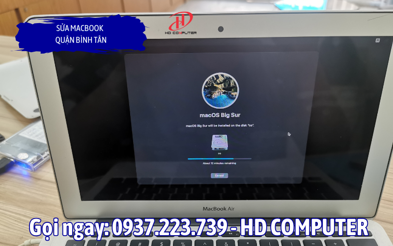 Sửa MacBook quận Bình Tân