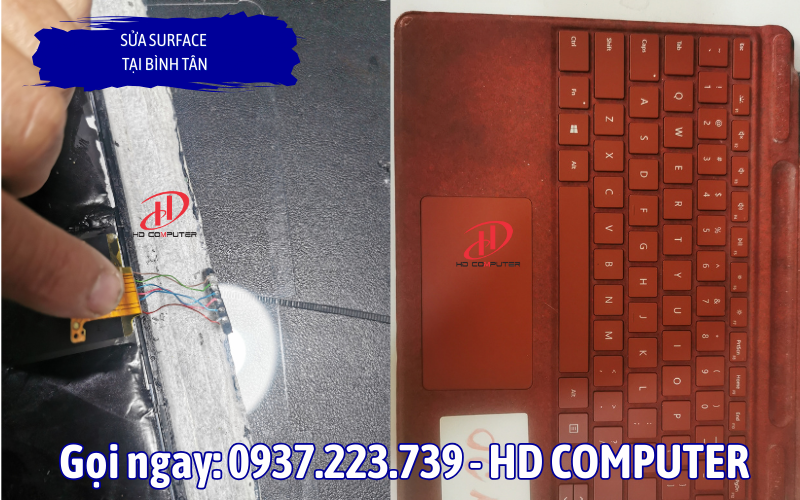 Sửa Surface tại Bình Tân 