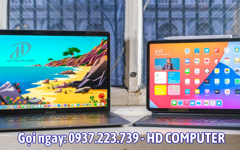 Sự khác biệt giữa máy tính bảng và laptop?