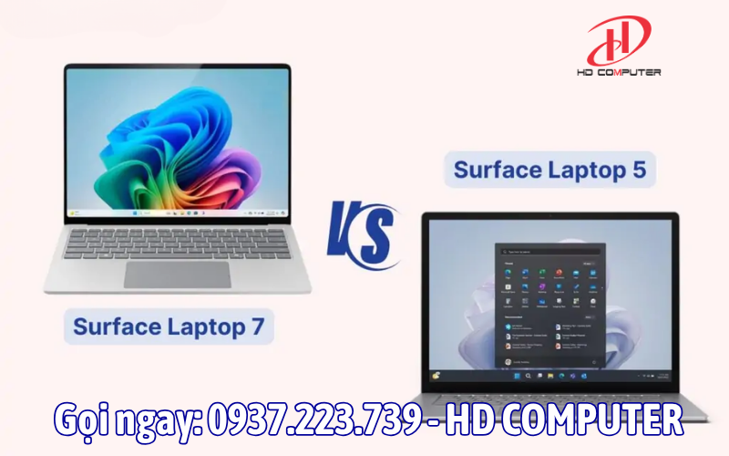So sánh Surface 6 & Surface 7
