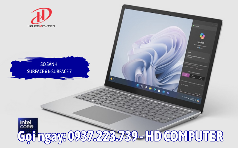 So sánh Surface 6 & Surface 7