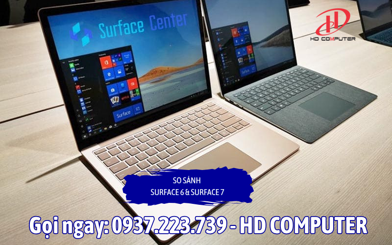 So sánh Surface 6 & Surface 7