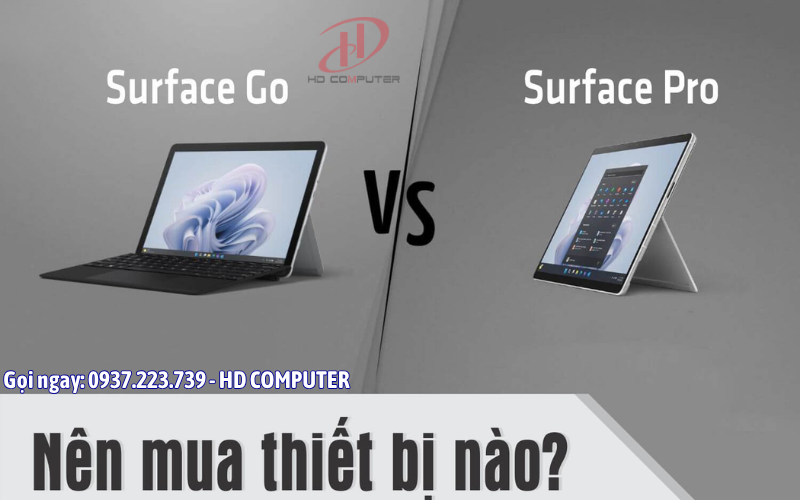 So sánh các dòng Surface