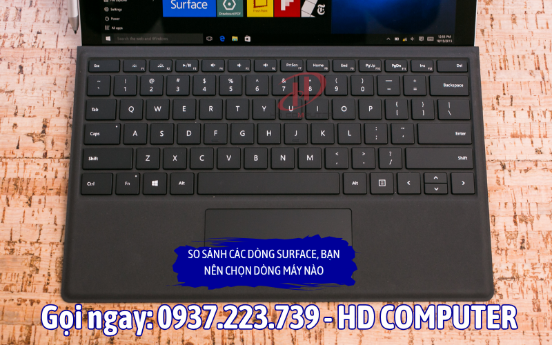 So sánh các dòng Surface