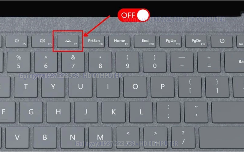 SURFACE BỊ LỖI BÀN PHÍM SAU KHI UPDATE