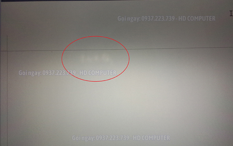 SURFACE BỊ SỌC MÀN HÌNH NHẸ