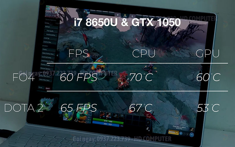 SURFACE CÓ CHƠI GAME ĐƯỢC KHÔNG